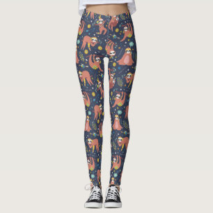 Leggings de padrão de inclinação