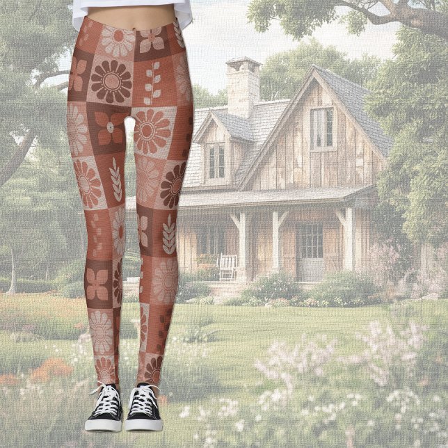 Leggings de Padrão de Laranja Russo (Criador carregado)
