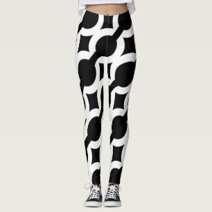 Leggings de padrões de cadeia