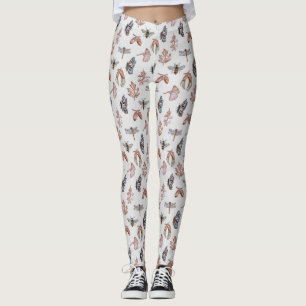 Leggings de padrões naturais