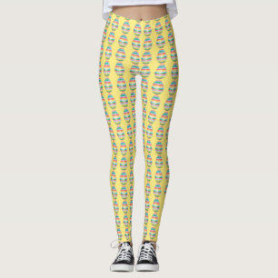 Leggings de páscoa As Calças De Ovos De Páscoa