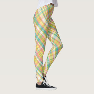 Leggings de Pastéis de xadrez