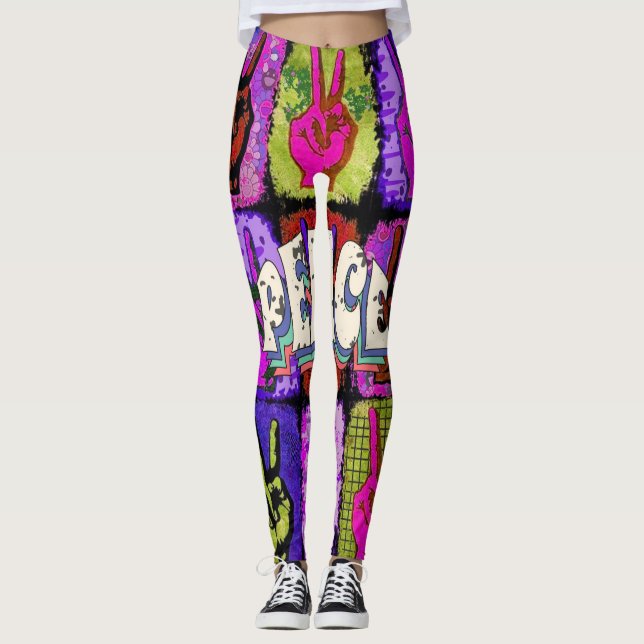 Leggings de paz (Frente)