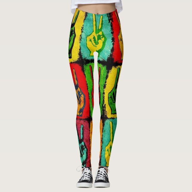 Leggings de paz (Frente)