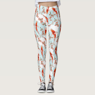 Leggings de peixes Koi