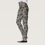 Leggings de peixes pretos<br><div class="desc">Escolha Cor de Fundo - Leggings com Rosas Pretos Escuros Lace Fishnet Flores Românticas Divertidas Modernas e Folhas Presentes - Escolha / adicione sua cor de fundo favorita. Você também pode adicionar seu texto / nome. Redimensionar e mover ou remover / adicionar elemento - imagem / texto com ferramenta de...</div>