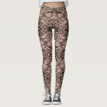 Leggings de peixes pretos com flores<br><div class="desc">Flores Negras O Lace Fishnet Romântico Elegante Deixa um presente moderno - Escolha / adicione sua cor de fundo favorita. Você também pode adicionar seu texto / nome. Redimensionar e mover ou remover / adicionar elemento - imagem / texto com ferramenta de personalização. Design por MIGNED. Por favor, veja meus...</div>