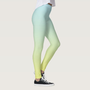 Leggings de perda de madeira de madeira de Ombre a