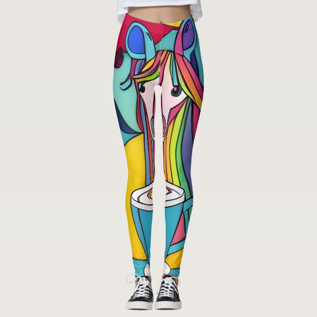 Leggings de Phylum Cavalo (Frente)