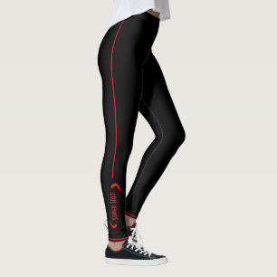 Leggings de pimentões verdes super quentes