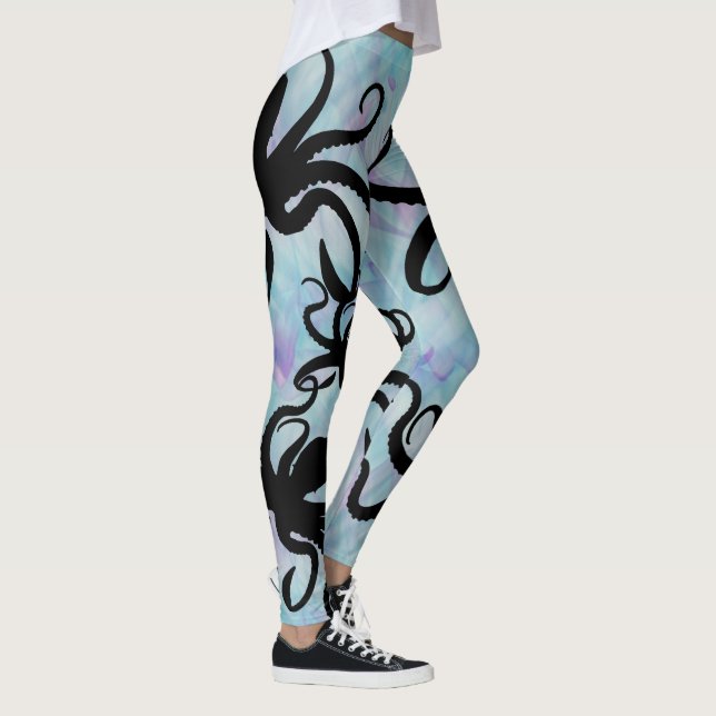 Leggings de polvo de Lavanda aqua (Direita)