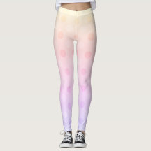 leggings de ponto pastel