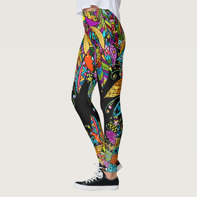 Leggings de Pop de Diversão de Couro (Esquerda)