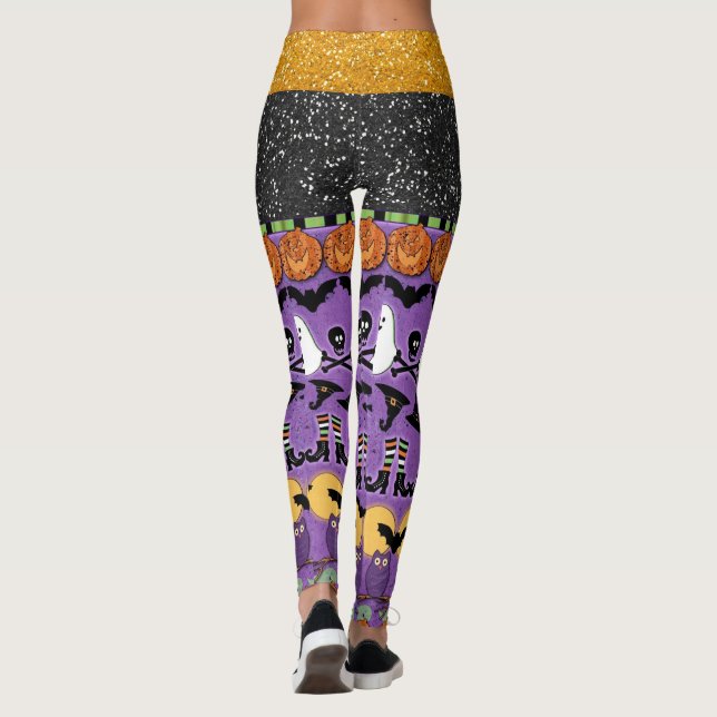 Leggings de Pop de Halloween (Verso)