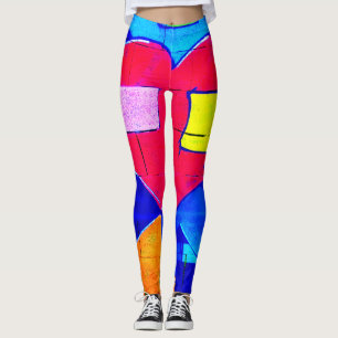 Leggings de Pop do Coração do grafite - Negrito e 