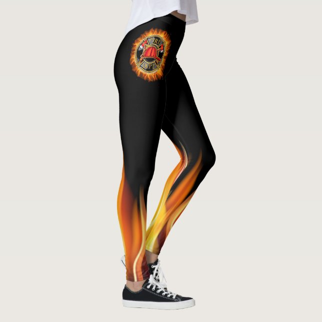 Leggings de Pop do Corpo de Bombeiros HOT (Direita)