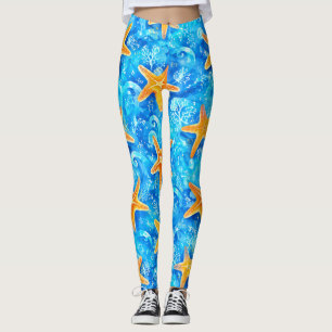 Leggings de Praia Costa Estrela Dourada