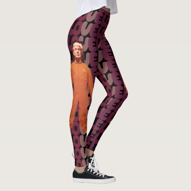 Leggings de prisioneiros de trump (Direita)