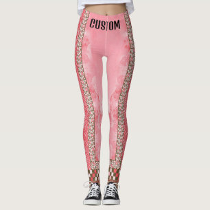 Leggings de Prova de Quadrado Melhor Workout e C