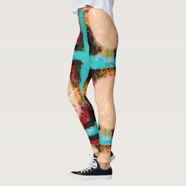 Leggings de quadros (Esquerda)