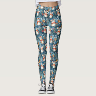 Leggings de ratos de Natal