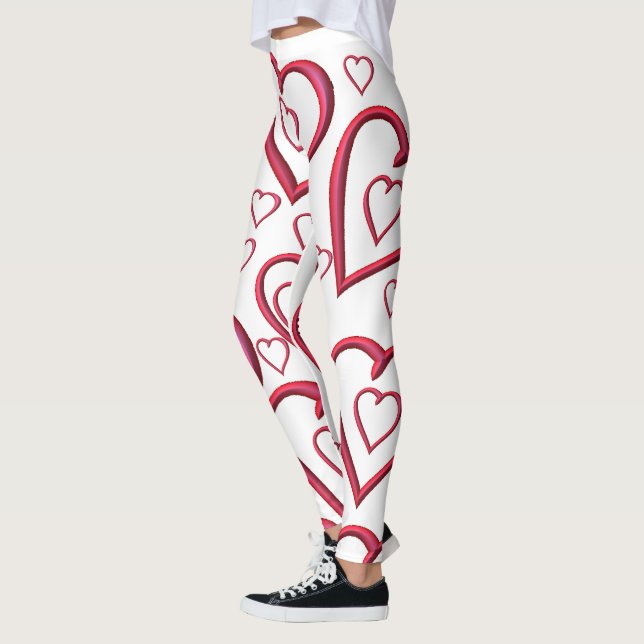 Leggings de São Valentim Longos (Esquerda)