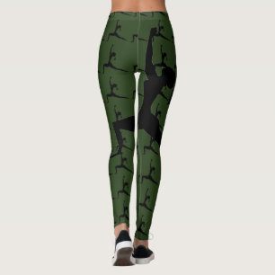 Leggings de silhueta por ioga