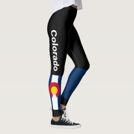 Leggings de Sinalizador do Estado do Colorado em C
