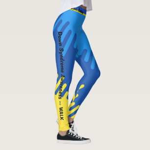Leggings de Síndrome Personalizadas para Mulheres 