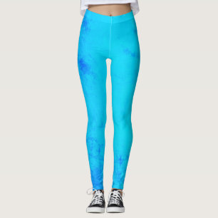 Leggings de sonho aquamarino