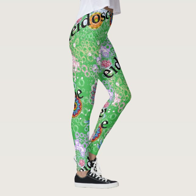 Leggings de sorvedouro de Limão Verde (Direita)