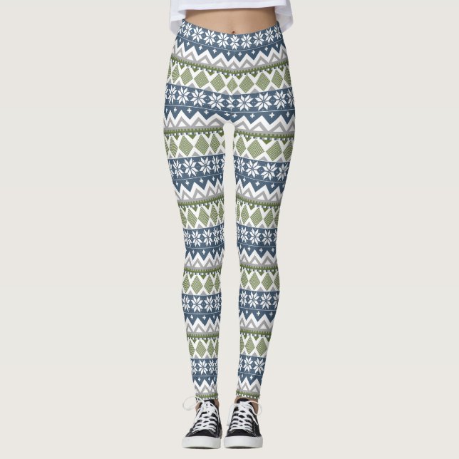 Leggings de suéter de inverno (Frente)