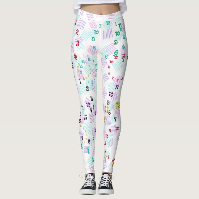 Leggings de tempo (Frente)