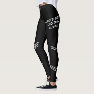 Leggings de Texto Personalizado - Nome Personaliza