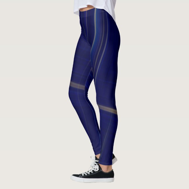 Leggings de Textura e Estrutura Modernas para Esti (Esquerda)