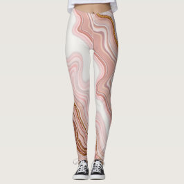Leggings de Textura Marble