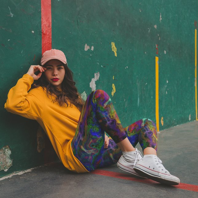 Leggings de tinta oleosa (Criador carregado)