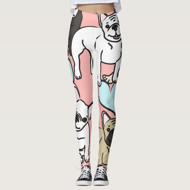 Leggings de touros franceses (Frente)