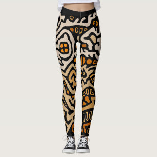 Leggings de treino de instrutor de aeróbica