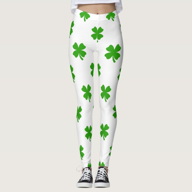 leggings de trevo (Frente)