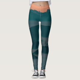 Leggings de visão de montanha