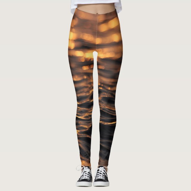 Leggings de Vista do Mar Soldado (Frente)