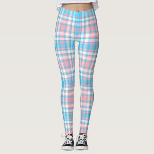 Leggings de Xadrez dos Doces Sonhos