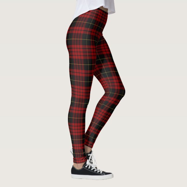 Leggings de Xadrez MacQueen Tartan (Direita)