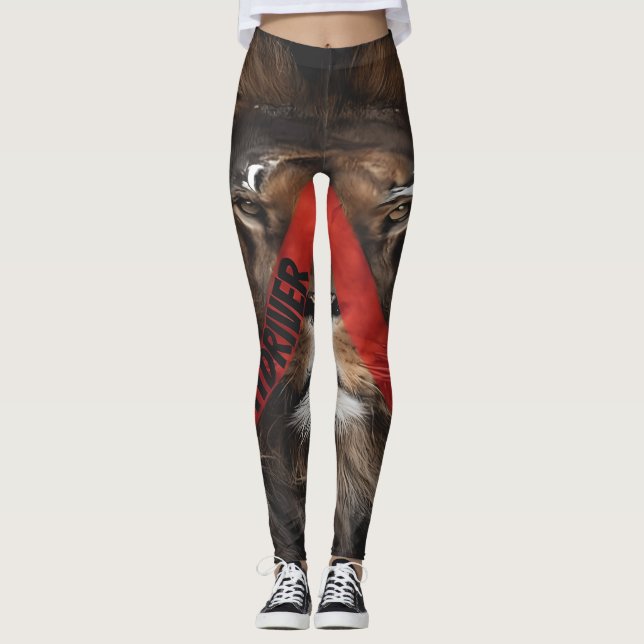 Leggings de Yoga do PitDriver (Frente)