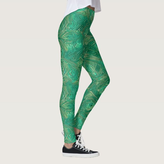 Leggings de Yoga, na moda e confortáveis (Direita)