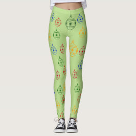Leggings - Decoração das árvores de Natal
