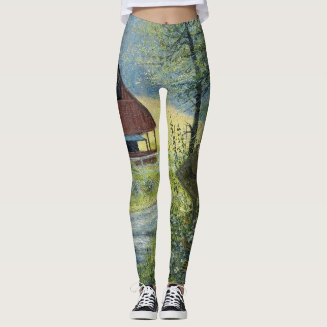 Leggings "Deer Crossing" (Frente)