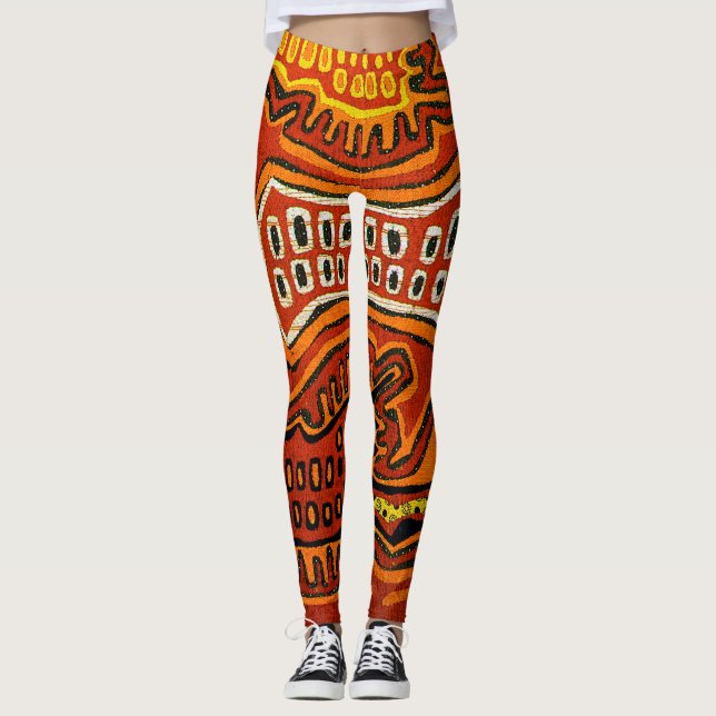 Leggings Del Sol selvagens malucas (Frente)