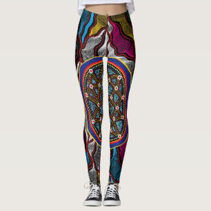 Leggings Design-15 Aborígines